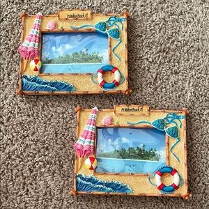 Two Ft. Walton Beach Florida Themed Picture Frames